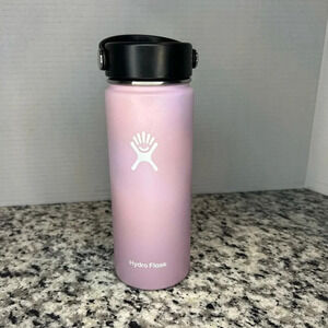 Hydro Flask Wide Mouth 18 oz. Tempshield Insulation Pink Reusable Water Bottle